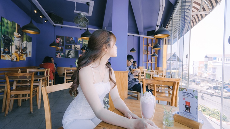 Quán cafe Tỏi Đen ở Đà Lạt