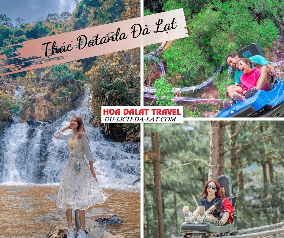 Thác Datanla ở Đà Lạt
