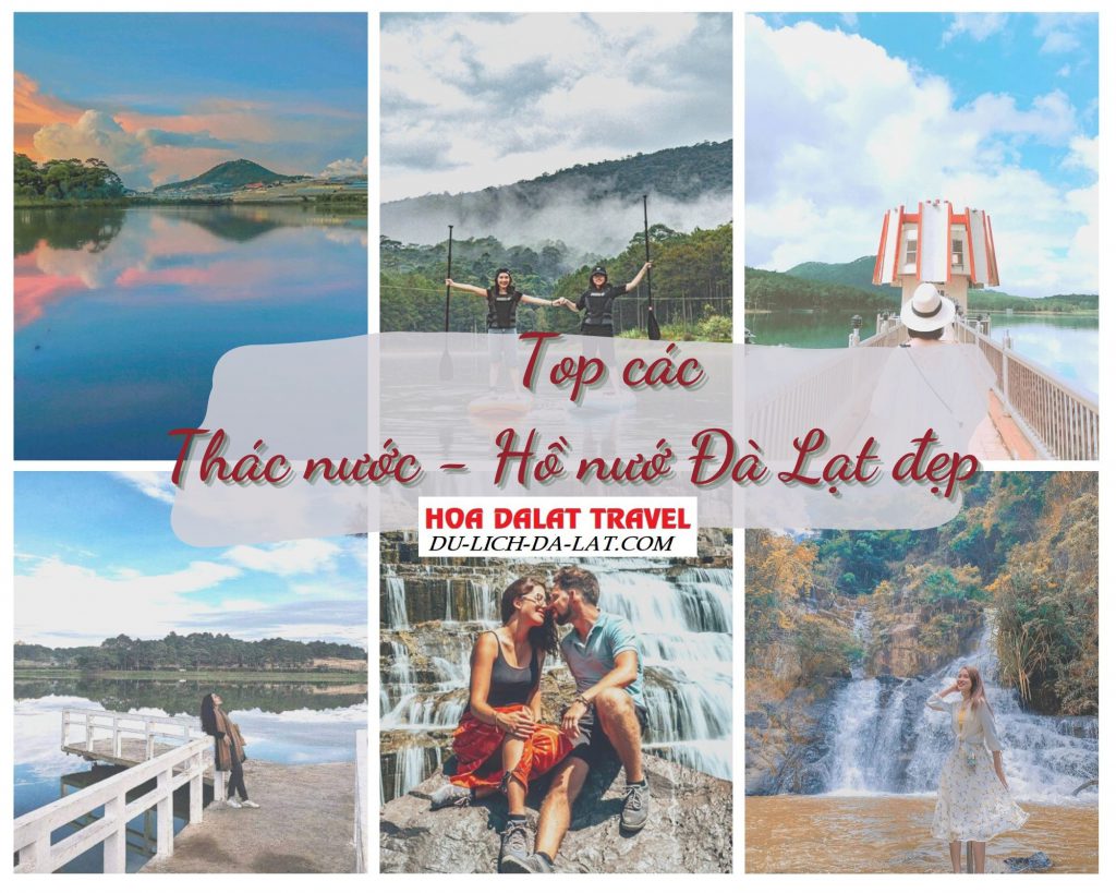 Top các thác nước Đà Lạt hồ nước Đà Lạt đẹp