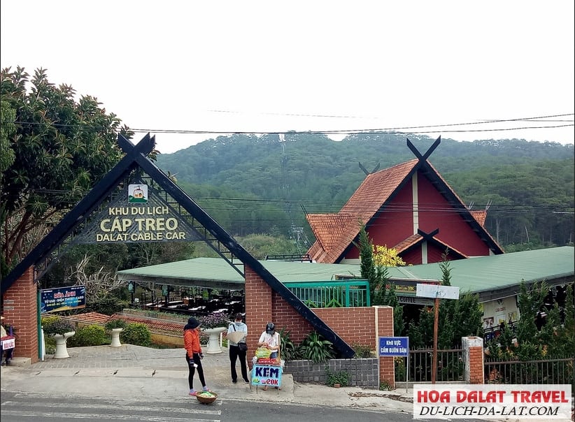 Cáp treo Thiền Viện Trúc Lâm Đà Lạt