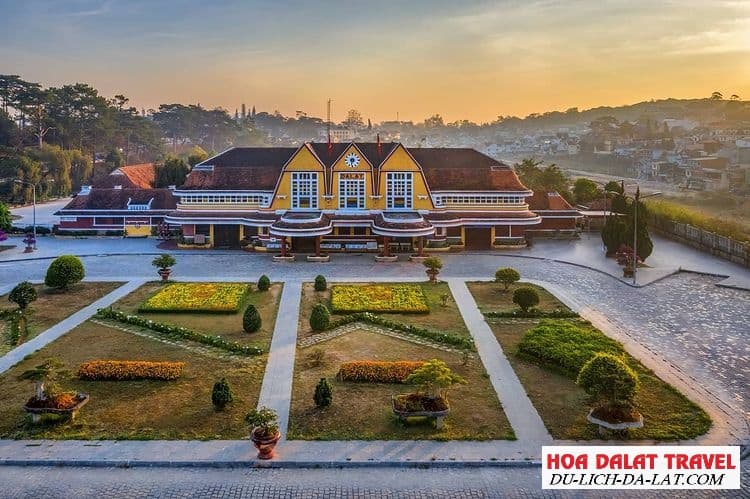 Ảnh đẹp nhà ga Đà Lạt