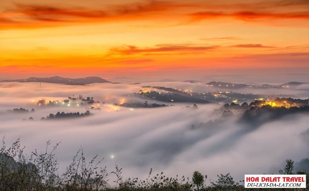 săn mây ở Đà Lạt