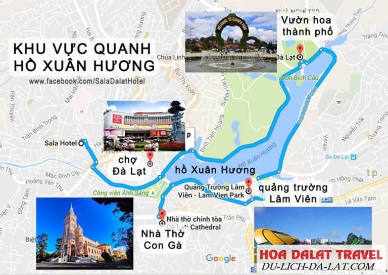 Đường đi vườn hoa thành phố