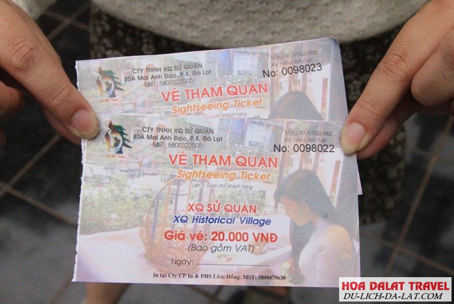 Giá vé XQ Sử Quán
