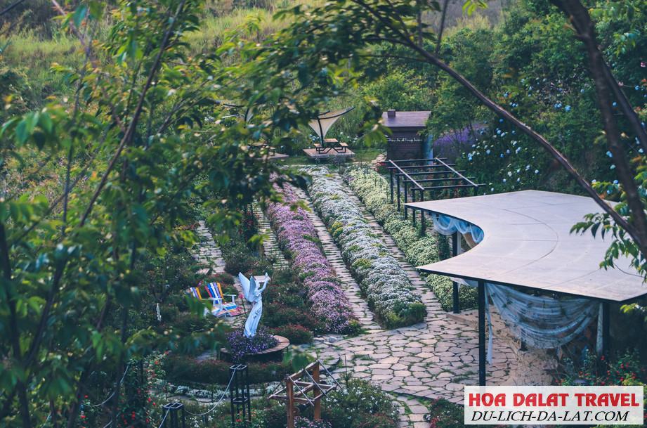 Hướng dẫn đường đi F cánh đồng hoa Đà lạt