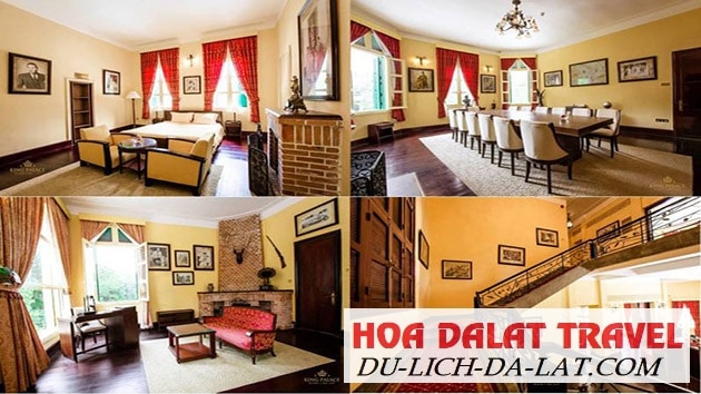 Nội thất trong dinh bảo đại