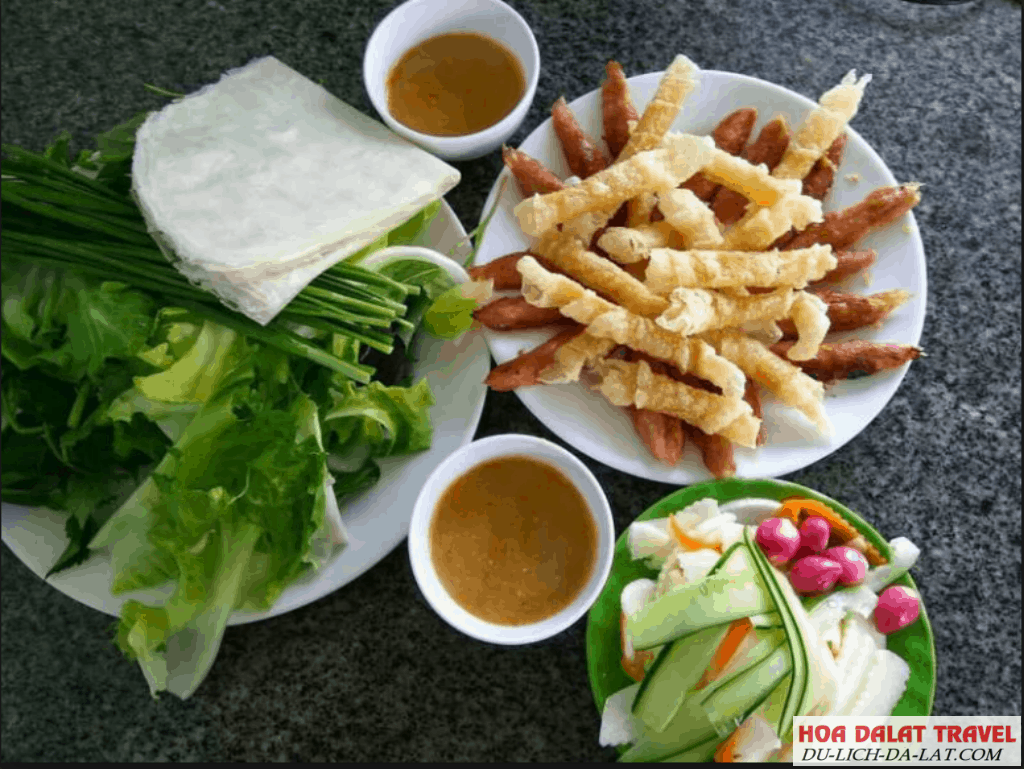 Các món ăn trưa tại Đà Lạt