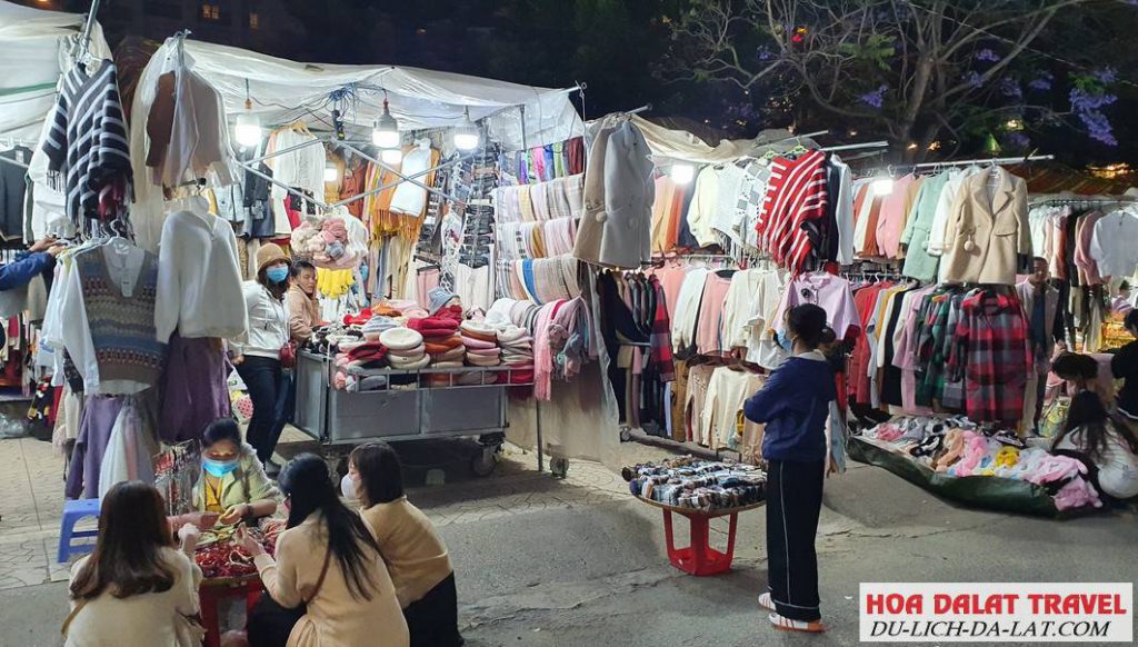Chợ đồ Len ở Đà Lạt