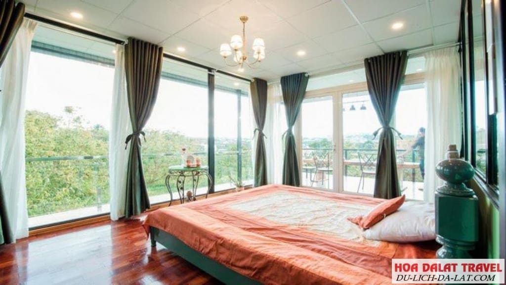 Khách sạn Terrasse Des Roses - phòng