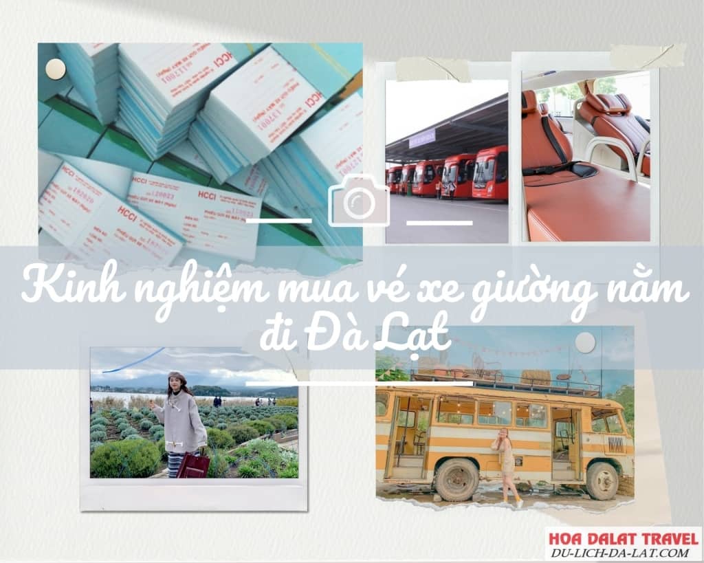 Kinh nghiệm mua vé xe giường nằm đi Đà Lạt
