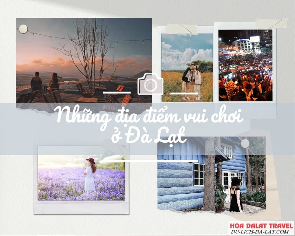 Những địa điểm vui chơi, khu vui chơi ở Đà Lạt