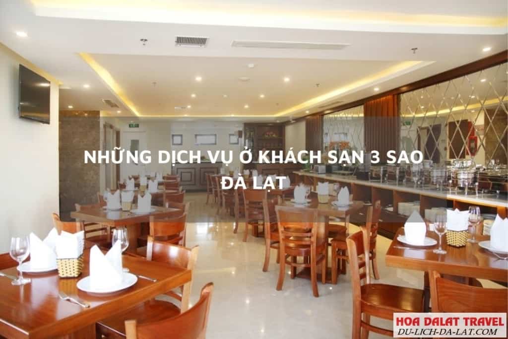 Những dịch vụ trong khách sạn 3 sao
