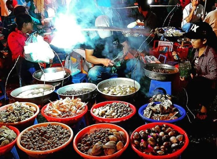 Quán ốc bình dị