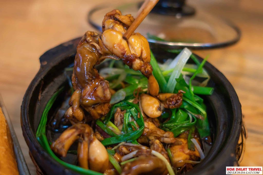 Cháo ếch ở Đà Lạt ngon