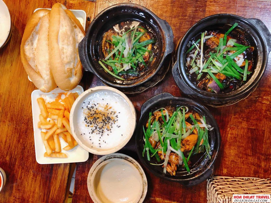 Cháo ếch Singapore ở Đà Lạt