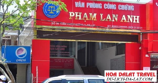 Văn phòng công chứng Phạm Thị Lan Anh