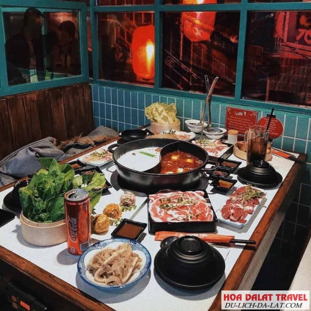 Các món lẩu tại Đà Lạt