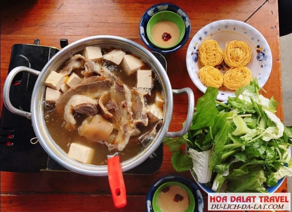 Lẩu bò Đà Lạt ngon