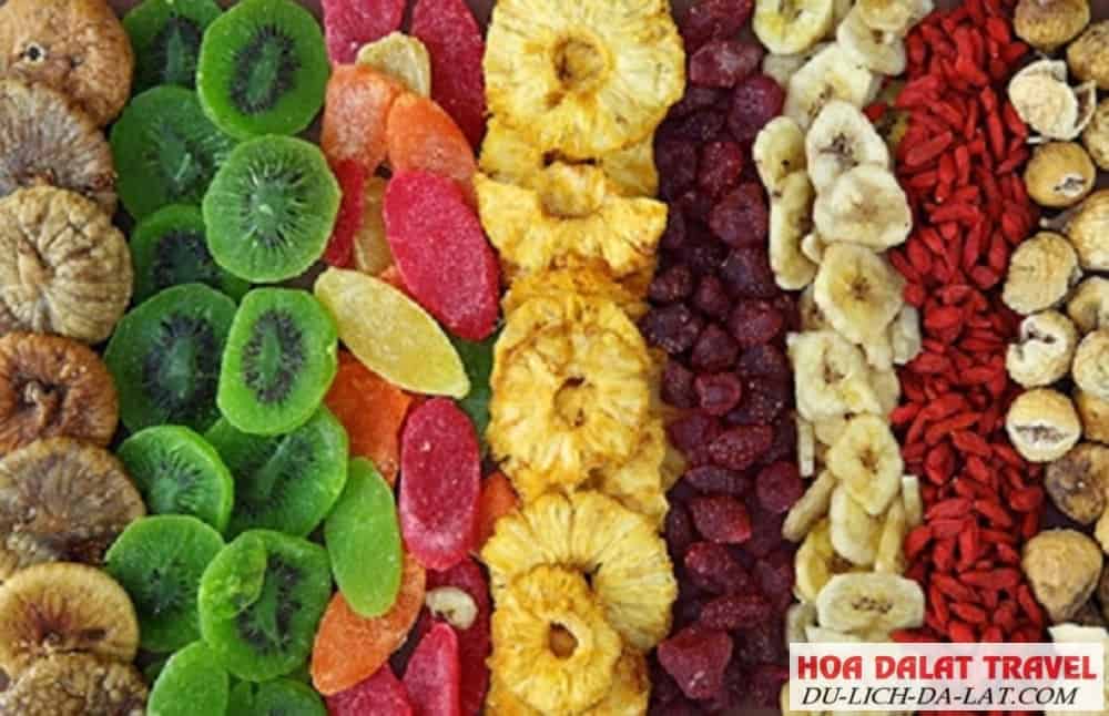 Mứt hoa quả Đà Lạt