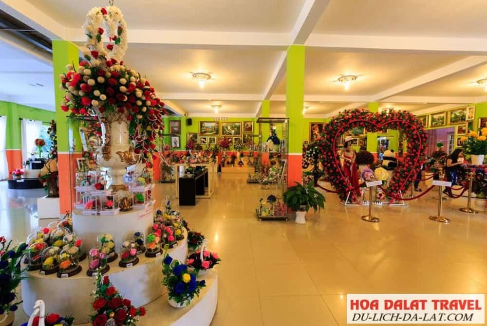 Showroom hoa khô Đà Lạt