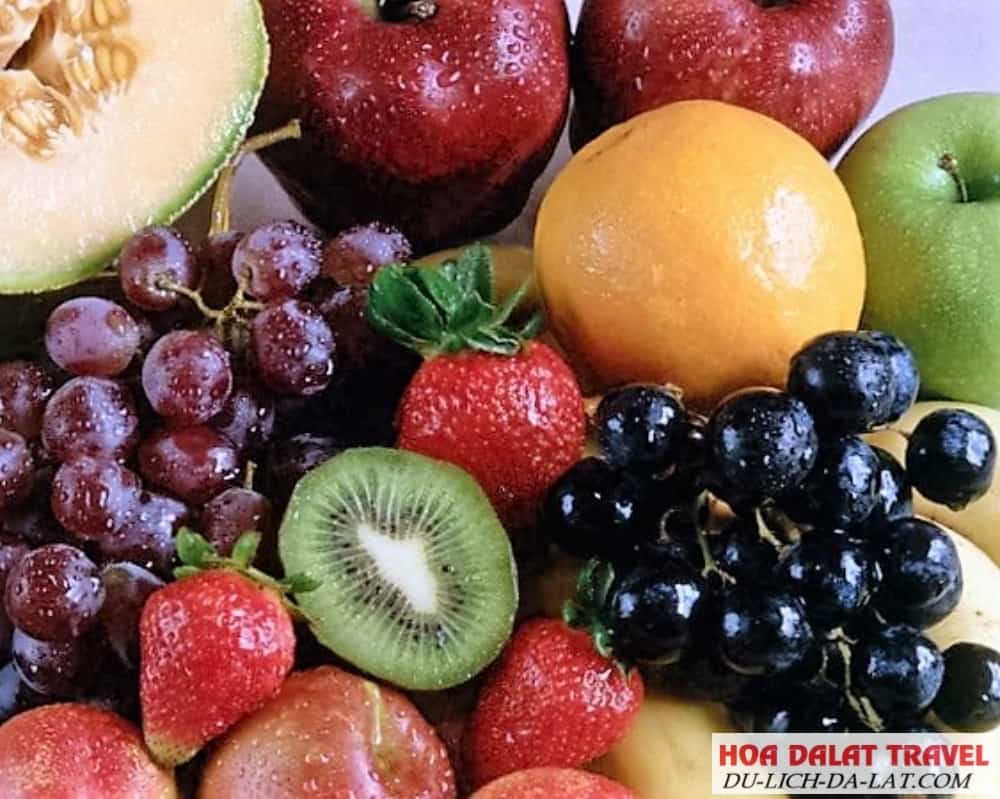 Trái cây tươi Đà Lạt