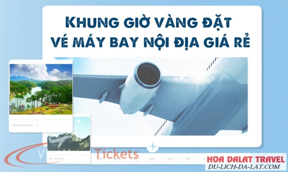 Khung giờ vàng khuyến mãi vé giá rẻ