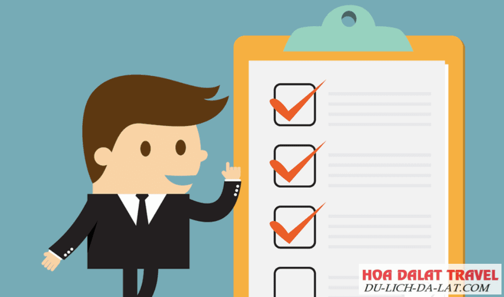 Lên kế hoạch sớm và chu đáo