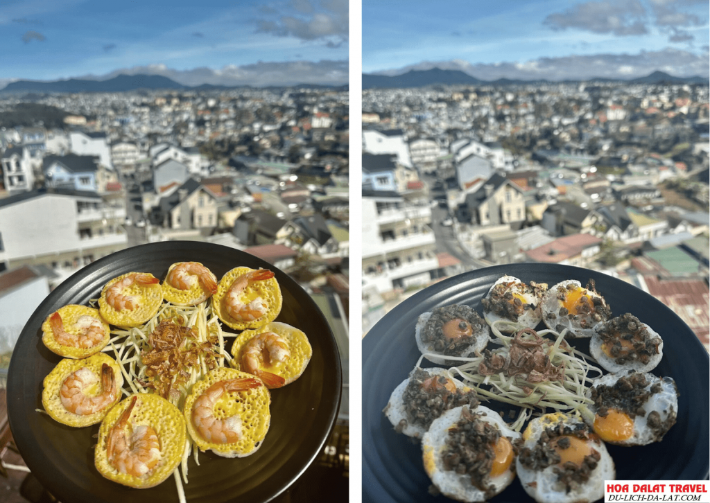 Bánh căn The Mervyn ở Đà Lạt