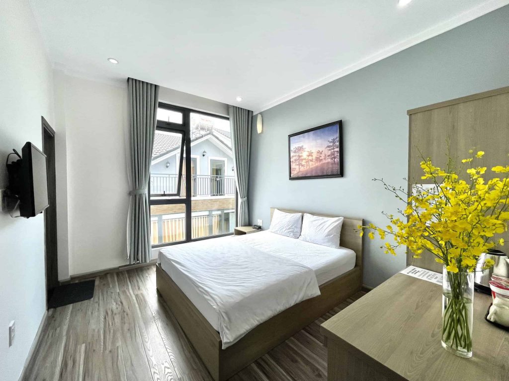 Không gian phòng ở Dalat Memory Inn