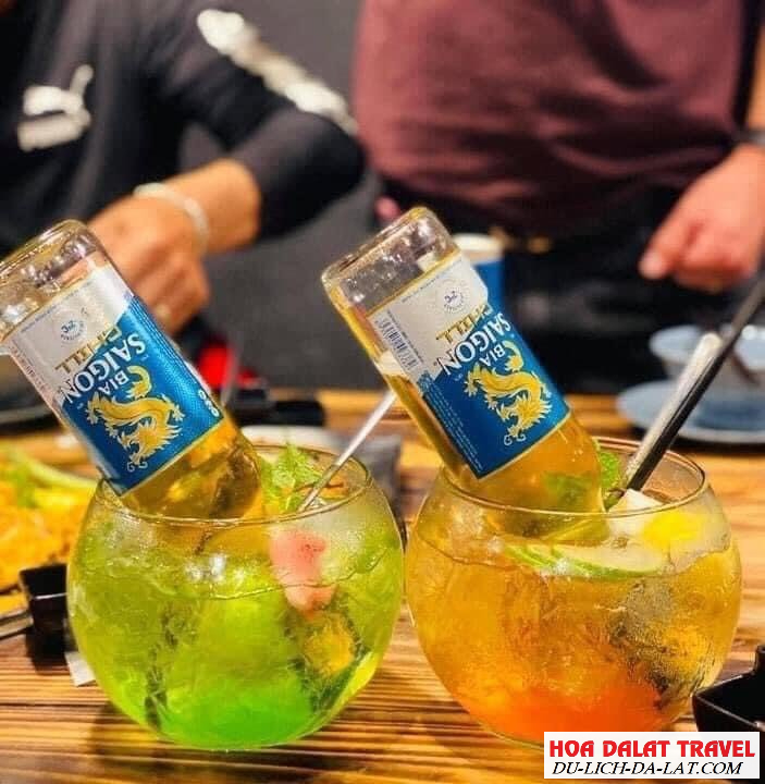 Bia up ngược ở Xiên Khè
