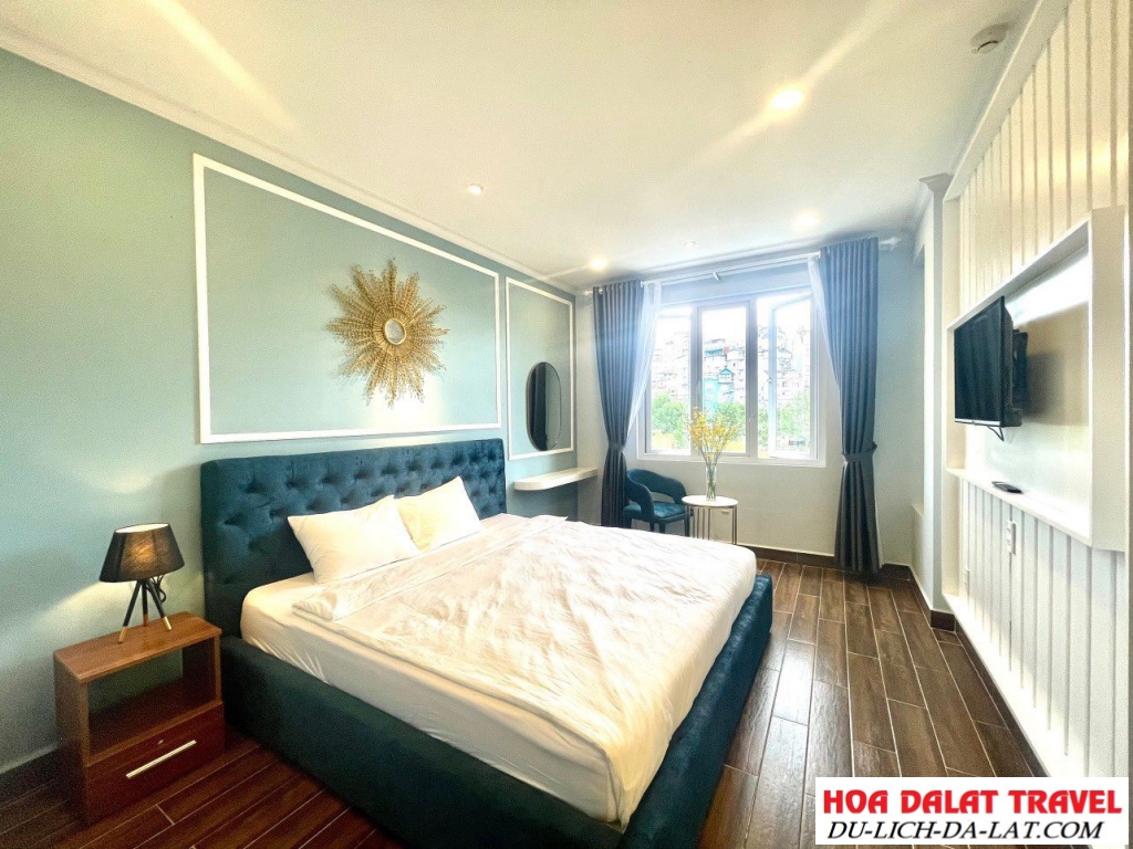 Phòng ốc ở Phương Vy khá khang trang, hiện đại