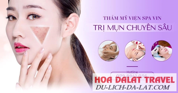 Trị mụn với Vin Spa
