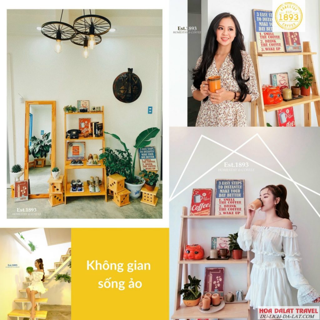 Không gian Est.1893 Homestay & Coffee