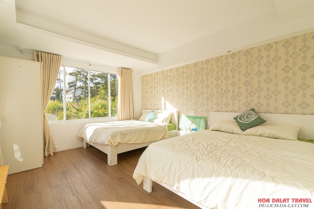 Mỗi căn phòng ở đây đều được thiết kế với phong cách riêng
