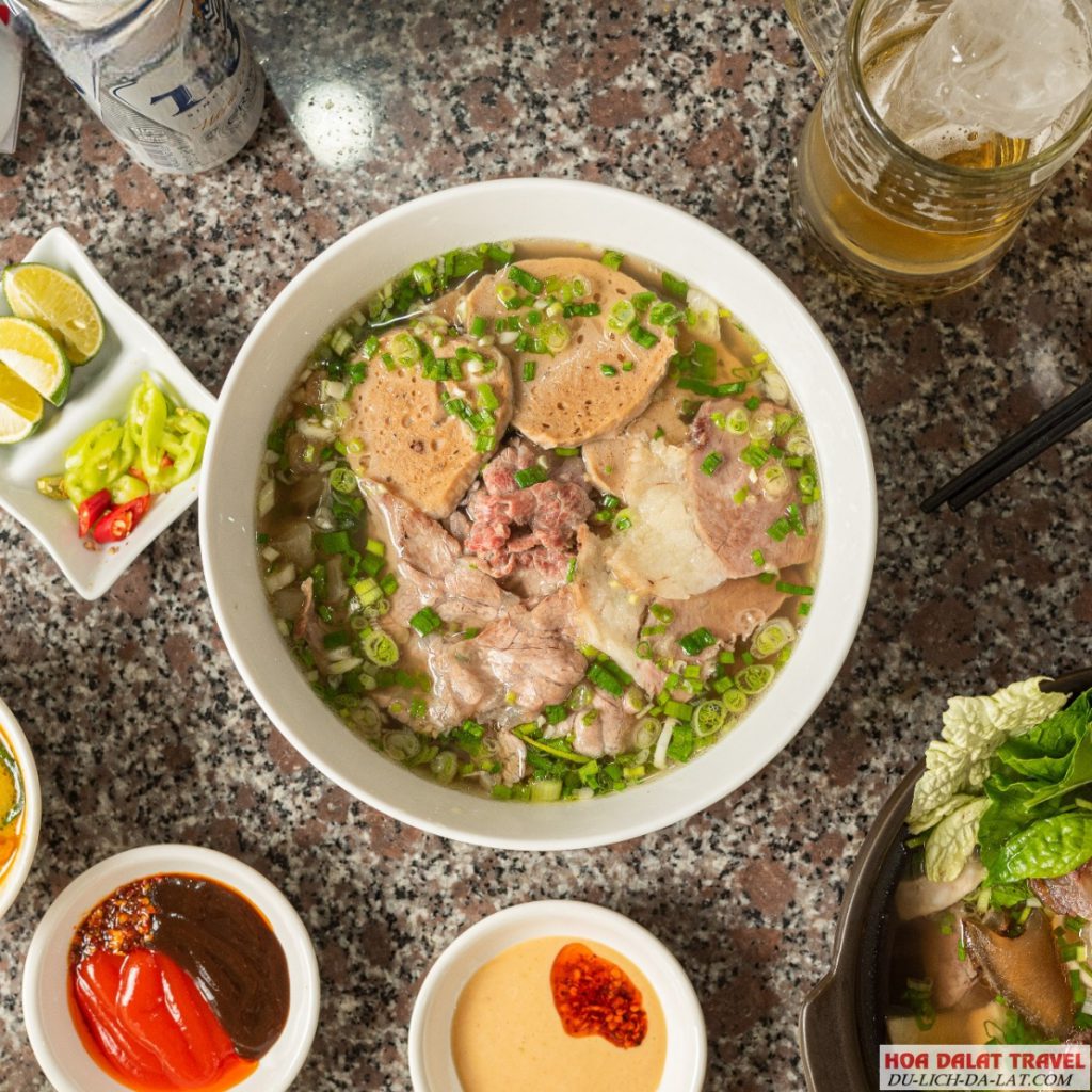 Món phở bò ở đây được làm cực kì thơm ngon