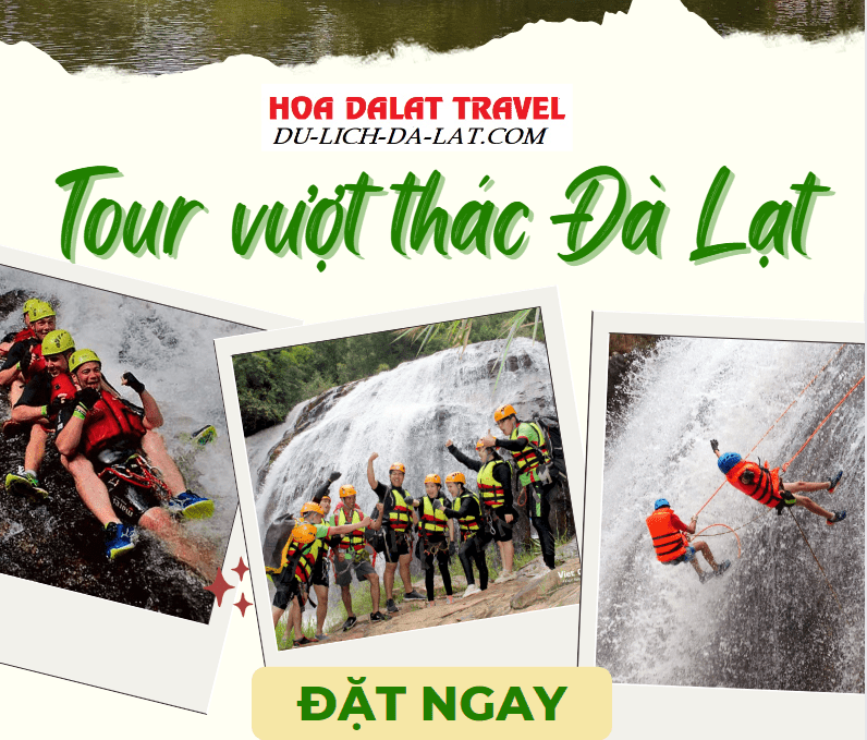 Tour vượt thác Đà Lạt