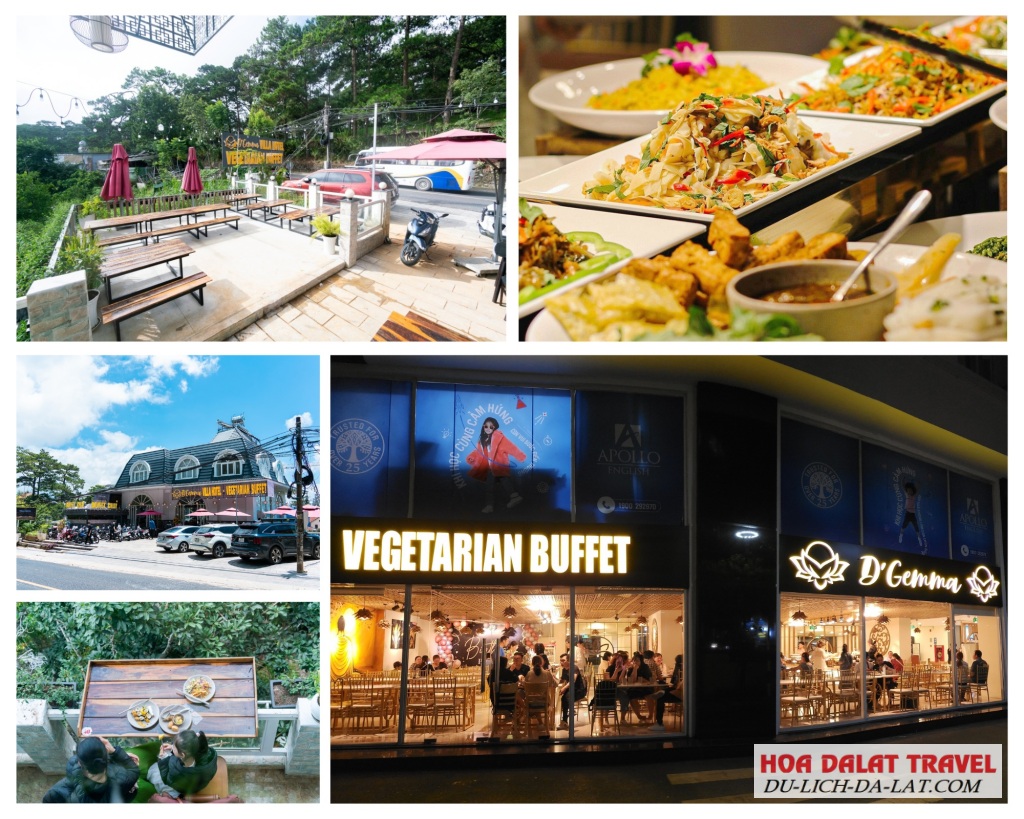 Buffet chay D’Gemma Đà Lạt