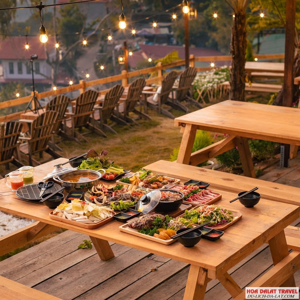 Các quán ăn tối Đà Lạt cực chill, du khách không nên bỏ lỡ