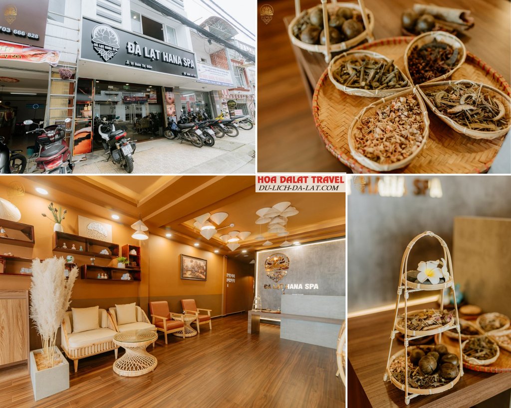 Không gian hiện đại tại Đà Lạt Hana Spa