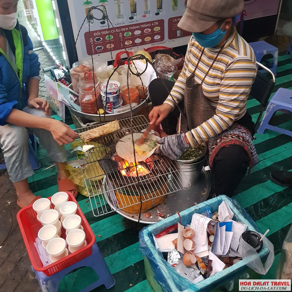 Quán Bánh tráng nướng chị Huyền