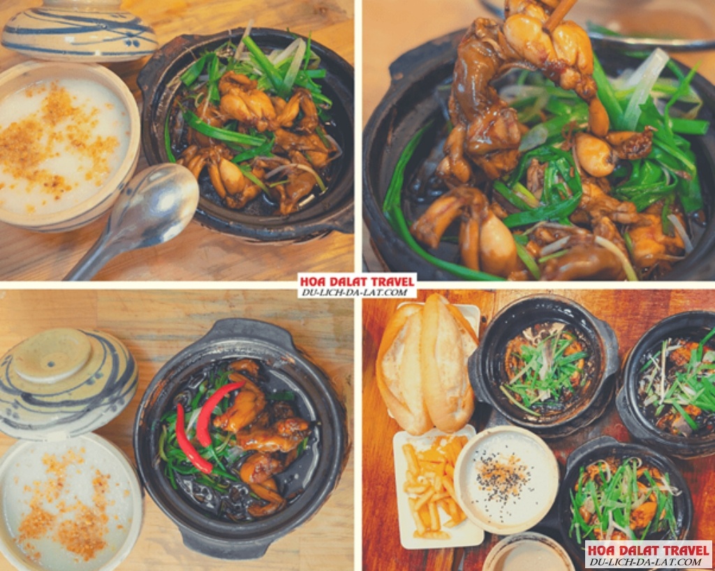Quán cháo đêm Đà Lạt – cháo ếch Singapore 151 Bùi Thị Xuân