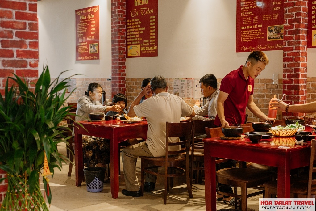 Thông tin liên hệ phở thố Đá Chu Gia