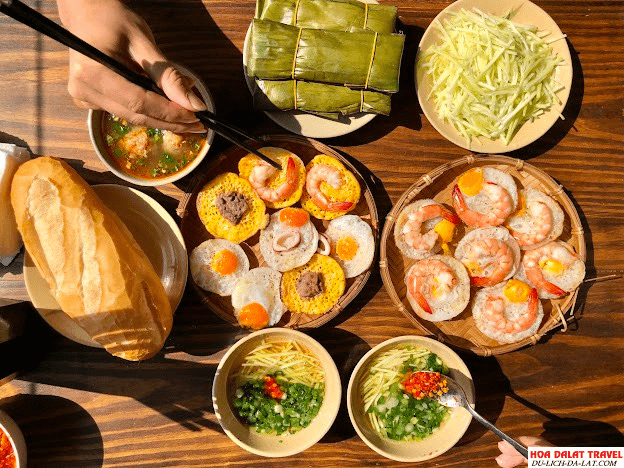 Tiệm ăn Bếp ở Đà Lạt