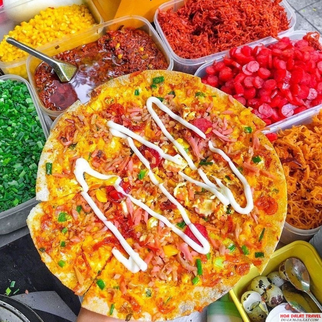 Bánh tráng nướng Đà Lạt