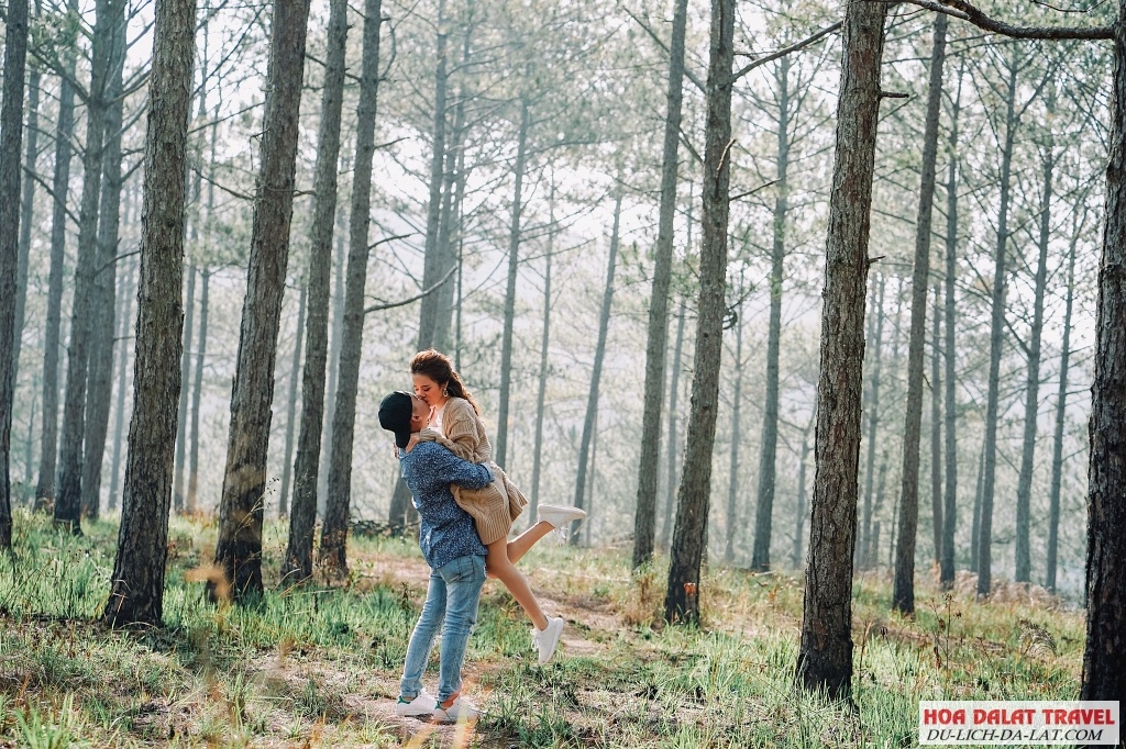Dù mưa nhưng Đà Lạt vẫn sở hữu một vẻ đẹp lãng mạn và hấp dẫn