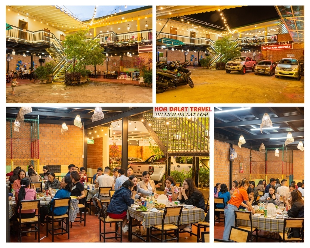 Không gian rộng rãi, thưởng thức món ăn cực chill