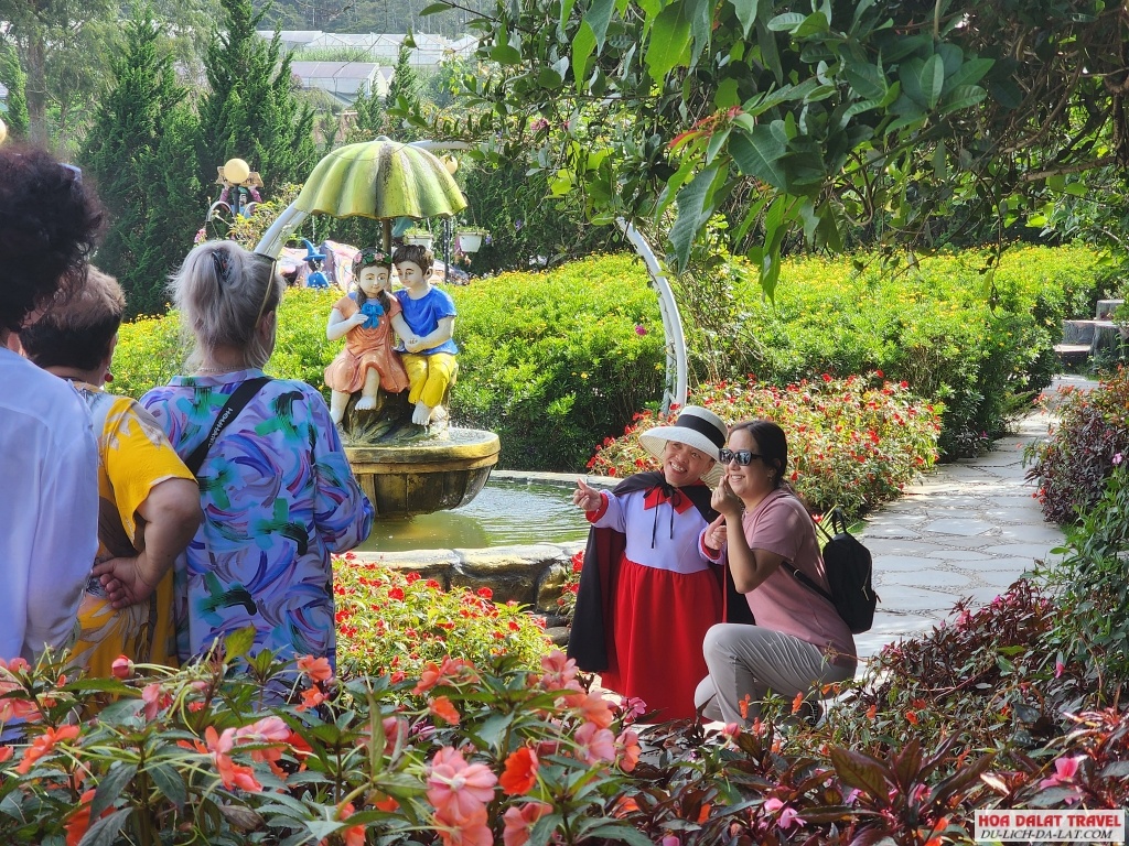 Khu vườn cổ tích ở Đà Lạt