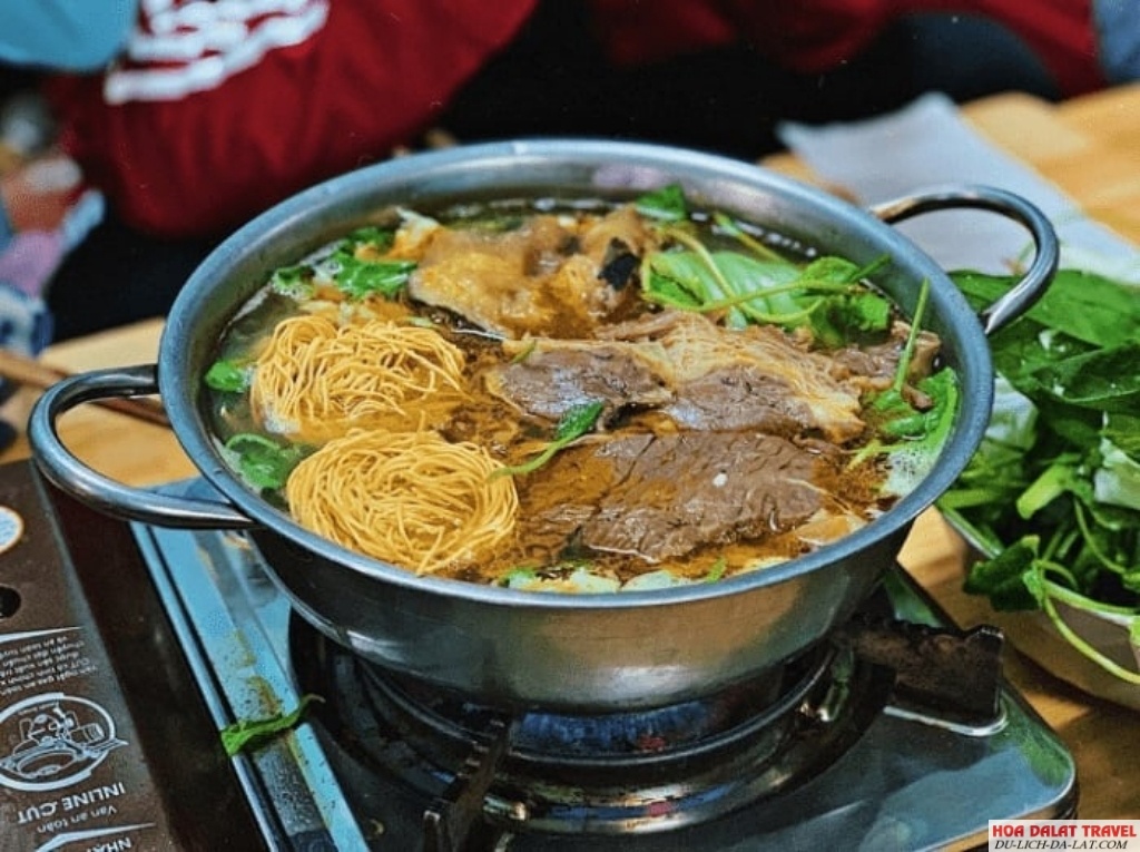 Lẩu bò Đà Lạt