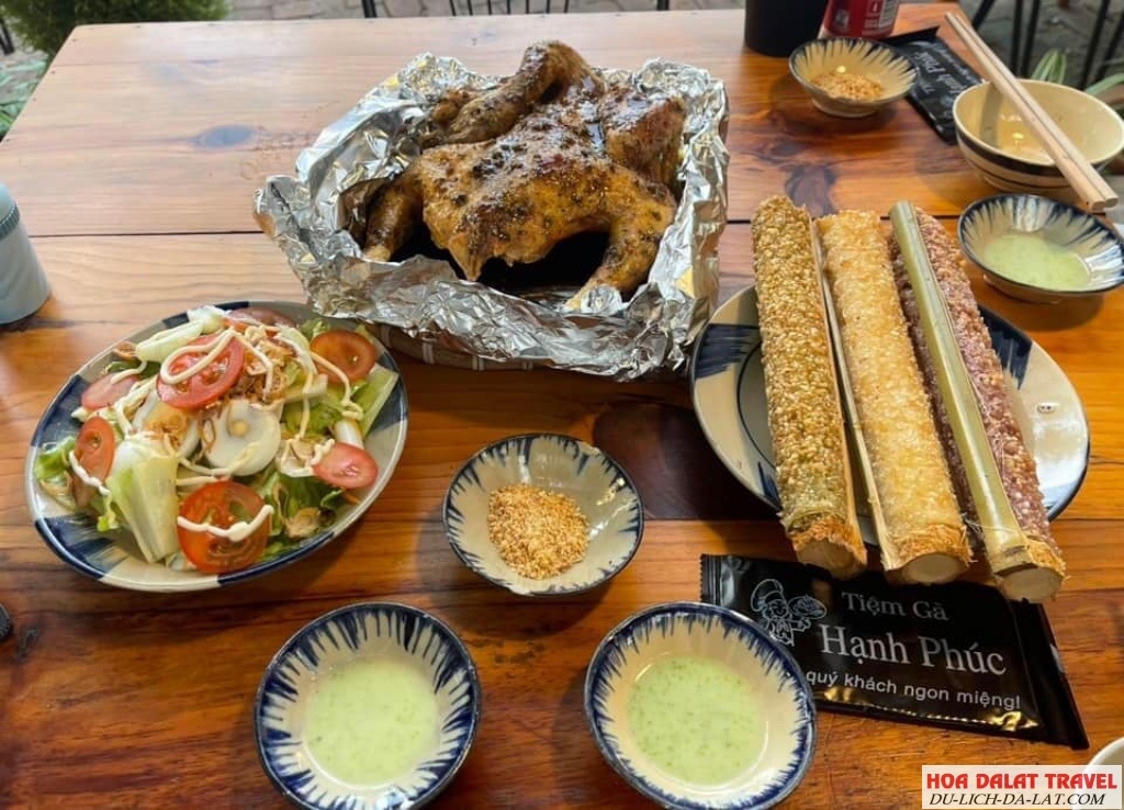 Món ngon Tiệm Gà Hạnh Phúc