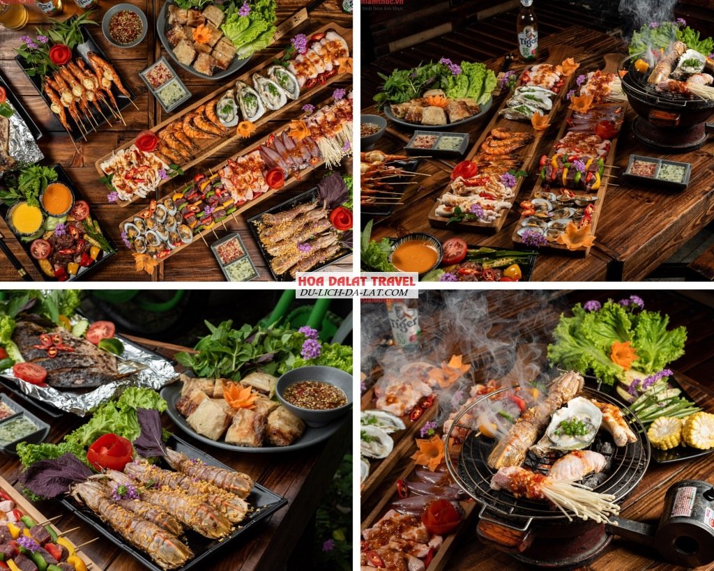 Thực đơn tại Xích Lô Quán